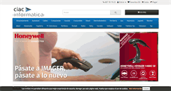Desktop Screenshot of ciacinformatica.com